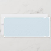 Uitnodiging voor treinkaartjes verjaardagsfeest (Achterkant)