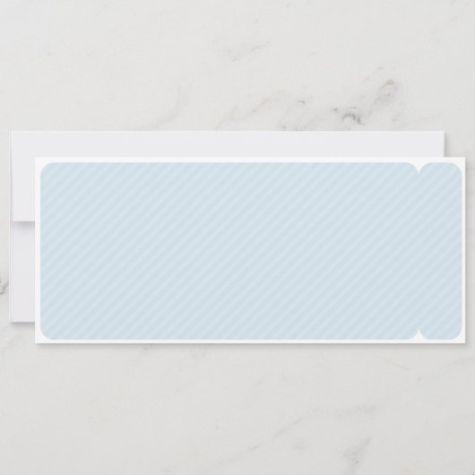 Uitnodiging voor treinkaartjes verjaardagsfeest (Achterkant)