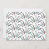 Uitnodiging voor tribale veteraan van Cute Fox (Achterkant)