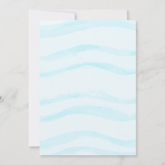 Uitnodiging voor triplet baby shower (Achterkant)