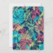 Uitnodiging voor Tropical Bachelorette Weekend (Achterkant)