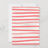 Uitnodiging voor Tropical Beach Island - kerstfees (Achterkant)