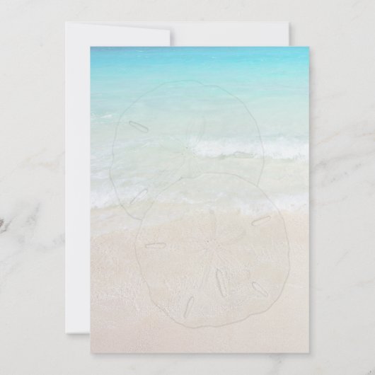 Uitnodiging voor Tropisch Beach Weddenschap met Sa (Achterkant)