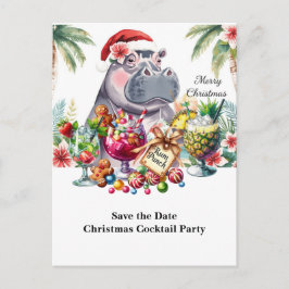 Uitnodiging voor Tropisch Kerstcocktailfeest