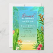 Uitnodiging voor tropisch Lijst (Voorkant)