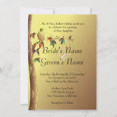 Uitnodiging voor Tropisch Paradise Weddenschap (Voorkant)