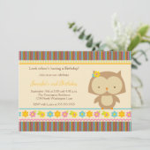 Uitnodiging voor tropische baarmoedermeisjes (Staand voorkant)