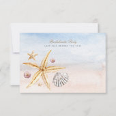 Uitnodiging voor Tropische Bachelorette (Voorkant)