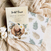 Uitnodiging voor Tropische Beach Bridal Shower