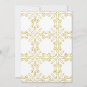 Uitnodiging voor Tropische Bridal Shower (Achterkant)