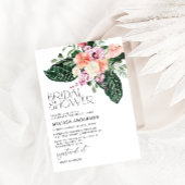 Uitnodiging voor Tropische Bridal Shower