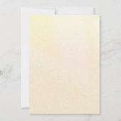 Uitnodiging voor Tropische bruiloft in het paradij (Achterkant)