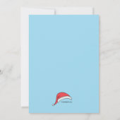 Uitnodiging voor Tropische kerstfeestdagen (Achterkant)