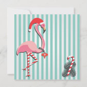 Uitnodiging voor tropische kerstfeestdagen met Fla (Achterkant)