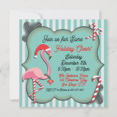 Uitnodiging voor tropische kerstfeestdagen met Fla (Voorkant)