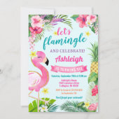 Uitnodiging voor tropische zomer 6e verjaardag (Voorkant)