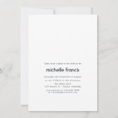 Uitnodiging voor tropische zomerbakken (Achterkant)