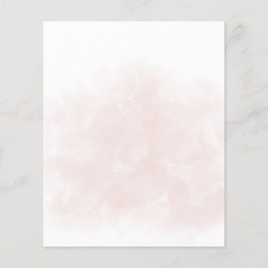 Uitnodiging voor Tropische zomerbudgetfeestdag (Achterkant)