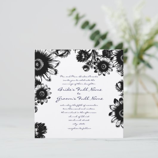 Uitnodiging voor trottoirweddenschappen (Staand voorkant)