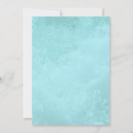 Uitnodiging voor Trouwfeest aan de Kust met Grote  (Achterkant)