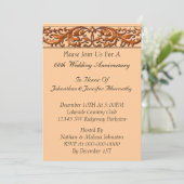 Uitnodiging voor trouwjubileum (Staand voorkant)