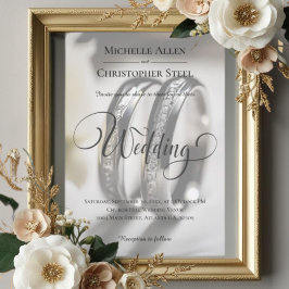 Uitnodiging voor trouwringen