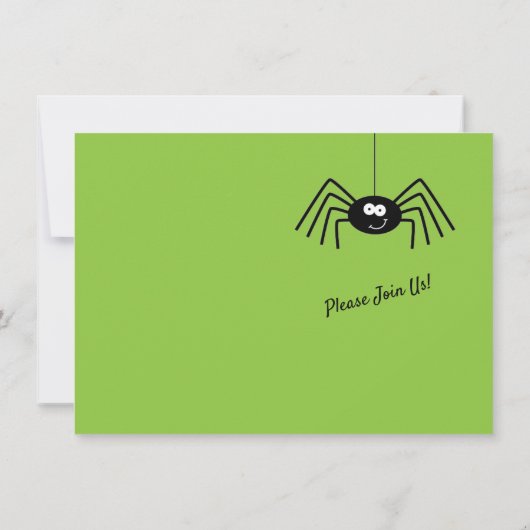 Uitnodiging voor Trunk or Treat (Achterkant)