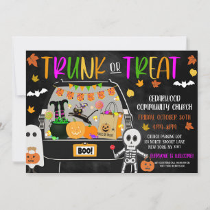 Uitnodiging voor Trunk or Treat