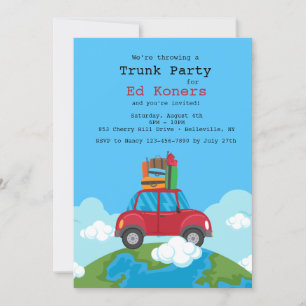 Uitnodiging voor Trunkfeest op de Top van de Werel
