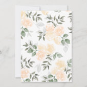 Uitnodiging voor tuinbloemen (Achterkant)