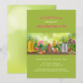 Uitnodiging voor tuinbouwonderdelen (Voorkant / Achterkant)