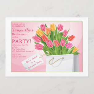 Uitnodiging voor Tulpen Retirement Party