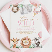 Uitnodiging voor twee Wild Animal Party