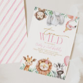 Uitnodiging voor twee Wild Animal Party