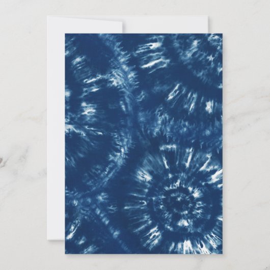 Uitnodiging voor tweedubbele verjaardag | Surf van (Achterkant)