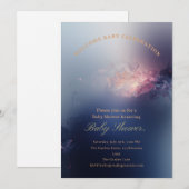 Uitnodiging voor Twinkle Twinkle Little Star Baby (Voorkant / Achterkant)