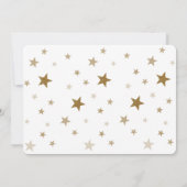 Uitnodiging voor Twinkle Twinkle Little Star Baby (Achterkant)