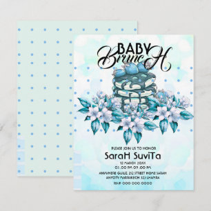 Uitnodiging voor Uitgebreide Blauwebes Baby Brunch
