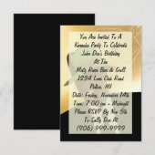 Uitnodiging voor uitnodiging (Voorkant / Achterkant)