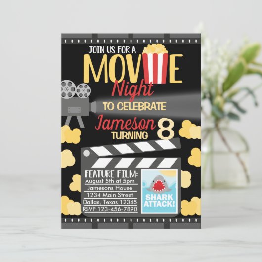 Uitnodiging voor uitnodiging voor de partij van de (Staand voorkant)