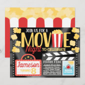 Uitnodiging voor uitnodiging voor de partij van de (Voorkant / Achterkant)