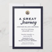 Uitnodiging voor uittredingspartij legant (Voorkant)