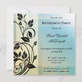 Uitnodiging voor  uittredingspartij van legant (Voorkant)