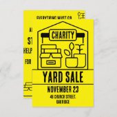 Uitnodiging voor uitverkoop van werf (Voorkant / Achterkant)