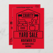 Uitnodiging voor uitverkoop van werf (Voorkant / Achterkant)