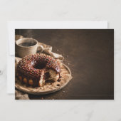 Uitnodiging voor Vaderdag Brunch – Donuts & Koffie (Achterkant)