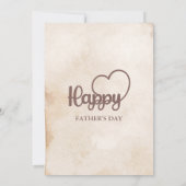 Uitnodiging voor vaderdag, Vaderdag Brunch Lunch (Achterkant)