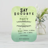 Uitnodiging voor vakantie (Staand voorkant)