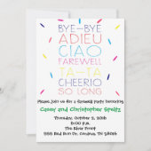 Uitnodiging voor vakantie (Voorkant)