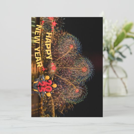 uitnodiging voor vakantie (Staand voorkant)